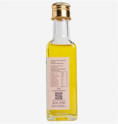 Cold Pressed Kashmiri Mamra Almond Oil – Atuylam Wellness