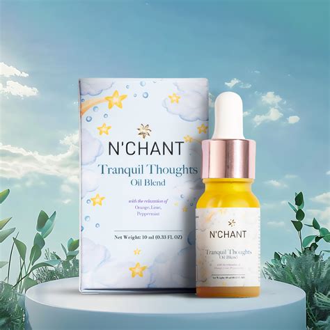 Tranquil Thoughts Aromatherapy Oil Blend | Calm & Stress Relief – N'Chant