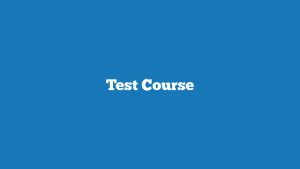 Course Test 的图像结果