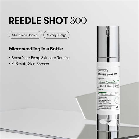 VT COSMETICS CICA Reedle Shot 300, Advanced Night Exosome, Microneedli ...