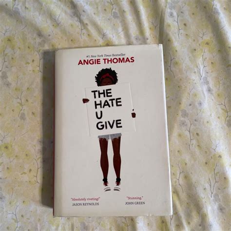 The Hate You Give by Angie Thomas #books #reading... - Depop