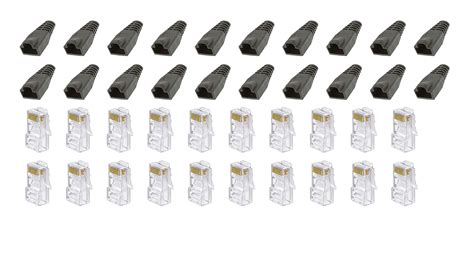 Wetek Cat5 Cat6 Cat7 Rj45 Connector Pack Of 20 Ethernet | Desertcart INDIA