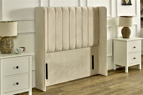 Hatton Wing Floor Standing Headboard - Bedworld