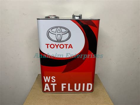 Genuine Toyota Automatic Transmission Fluid Ws