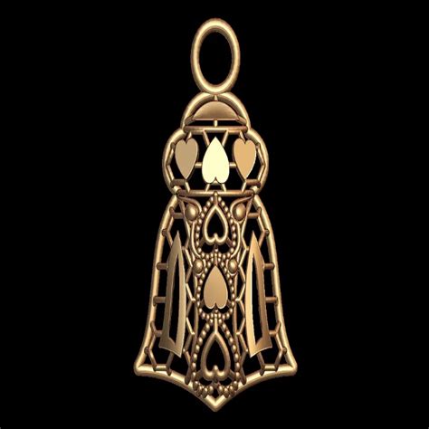 48 Piece Women Locket STL File - Intricate Design for 3D Printing