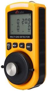 mLabs 4 in 1 Gas Detector Analyzer Portable O2 CO H2S LEL GasTester Gas ...