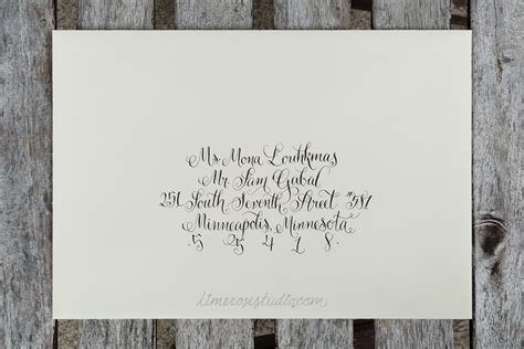 Calligraphy - Envelopes on Behance