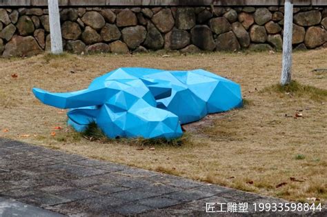 不锈钢抽象鹿_景区公园园林动物摆件雕塑_厂家图片价格-玉海雕塑