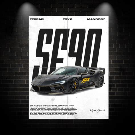 Ferrari SF90 Poster – Perfect Parcel