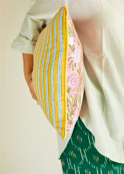 Shop Block Printed Cotton Cushion Covers | Michri.India
