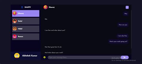 Chat App GitHub 的图像结果
