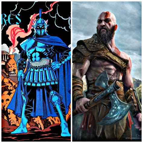 Ares (DC Comics) vs Kratos (God Of War) - Battles - Comic Vine