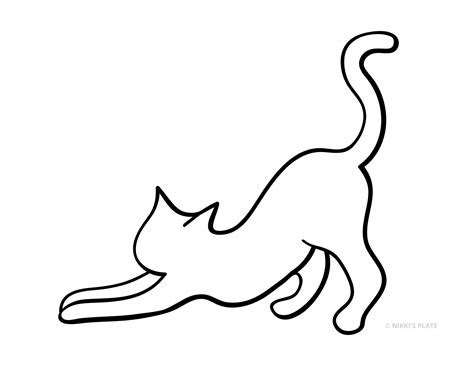 Cat Pumpkin Printable Carving Patterns