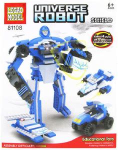 Powerpak Legao Model Universe Robot - Shield - Building blocks 3D ...