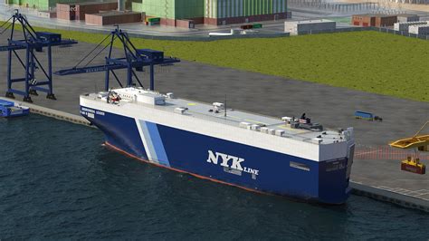 3D model Andromeda Leader Car Carrier Rigged | 3D Molier International