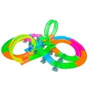 Buy Magical Twisting Glow In the Dark Light Up Race Car Tracks ...