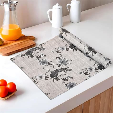 Kuber Industries 5 Meters Waterproof & Durable Kitchen Mats for Shelf ...
