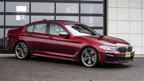 Red 2021 BMW M550i xDrive 4K 5K HD Cars Wallpapers | HD Wallpapers | ID ...