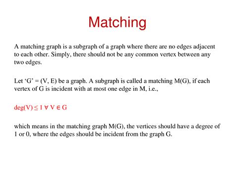 Image result for Matching Algorithm in Graph Theory