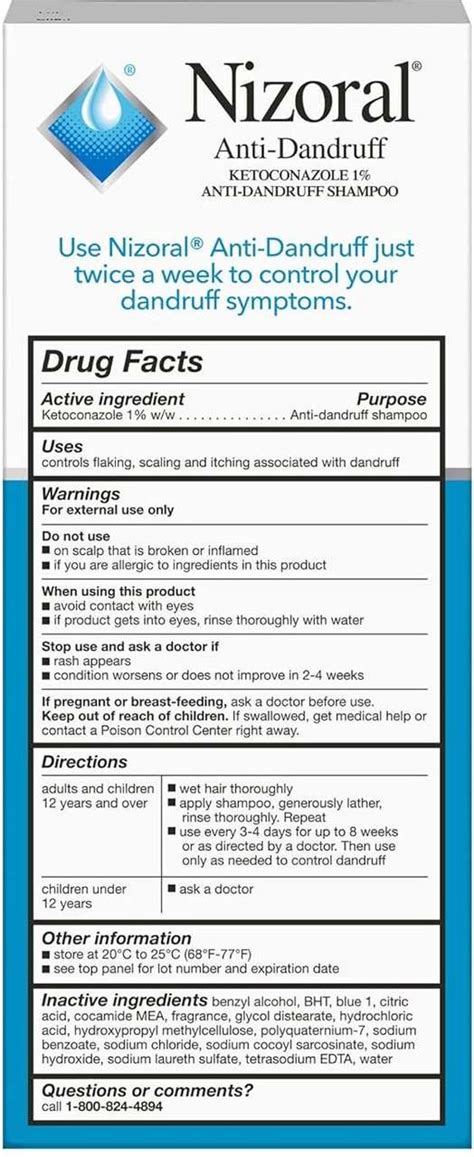 Nizoral Anti Dandruff Shampoo - Price in India, Buy Nizoral Anti ...