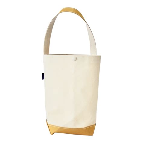 SEASAW CLASSIC CANVAS ONE HANDLE TOTE M(kinari x Mustard) | Katano Kaban