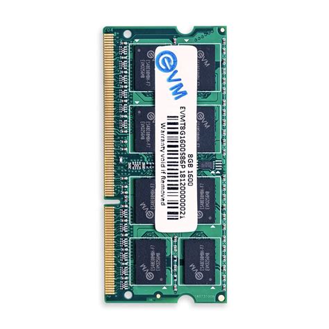 Amazon.in: Buy EVM 8GB DDR3 Laptop RAM 1600MHz So-DIMM Memory - High ...