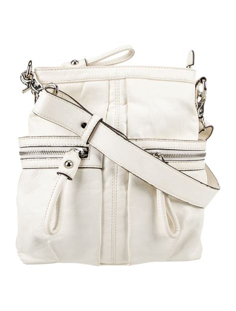 London Fog Leather Crossbody Bag - Neutrals Crossbody Bags, Handbags ...