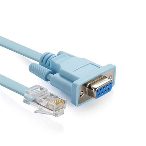 Cisco Console Cable Rj45-To-Db9, Blue, ( Pack Of 1) - Buy Cisco Console ...