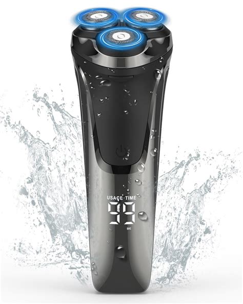 Electric Shavers Men Rechargeable Wet And Dry Waterproof Rechargeable ...
