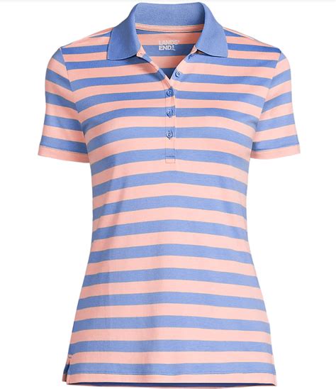 Lands' End Striped Polo Shirt — UFO No More