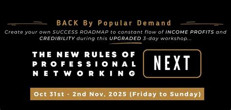 The #1 Business Networking Program