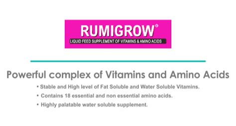 Rumigrow Cattle Feed Supplement Manufacturer from Pune