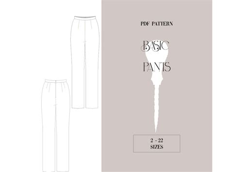 Image result for Free Pants Pattern