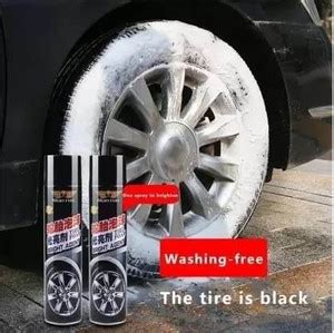 ZUVILIKA Tire Shiner Polish & Cleaner 500 ML 500 ml Wheel Tire Cleaner ...