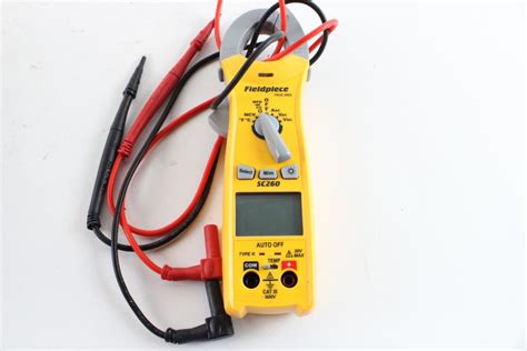 How to Use a Fieldpiece Sc260 的图像结果