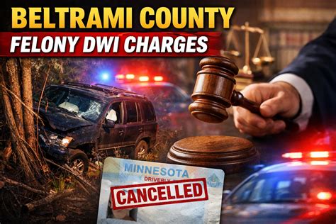 Beltrami County Man Faces Felony DWI Charges - TRF News