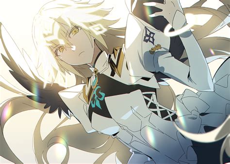 jeanne d'arc and metatron jeanne (fate and 1 more) drawn by agata720 ...