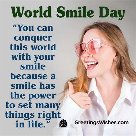 World Smile Day Wishes and Messages (03 October) - Greetings Wishes
