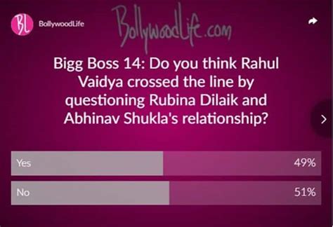 Bigg Boss 14: Rahul Vaidya did not cross the line by questioning Rubina ...