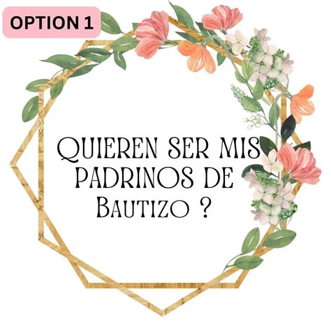 Padrinos Propuesta De Bautizo Padrinos Proposal Gift Box Padrinos ...