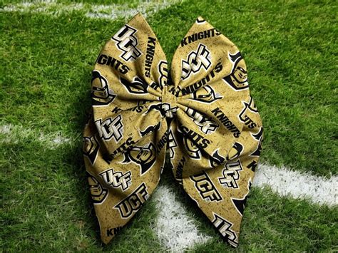Buy UCF Knights Gold Fable Bow, UCF, Black and Gold, Go Knights Charge ...