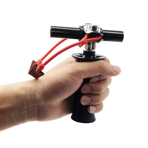 T-Bar Compact Grip Slingshot | Ergonomic High-Strength Hand Launcher T ...