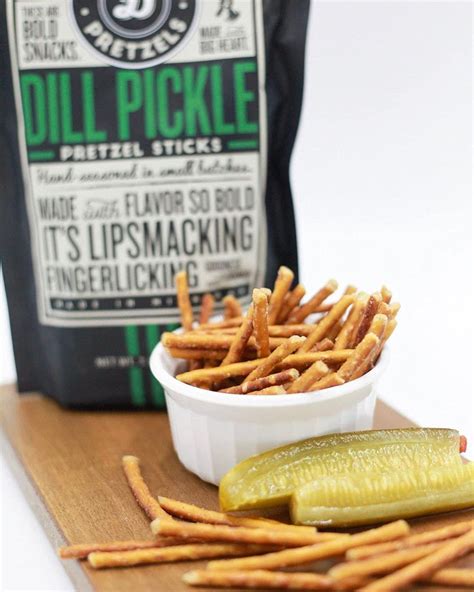 Pop Daddy Dill Pickle Pretzel Sticks 7.5oz - Healthy Bold Gourmet ...
