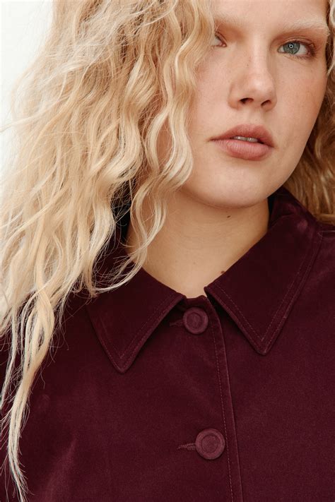 Jacket - Burgundy - Ladies | H&M IN