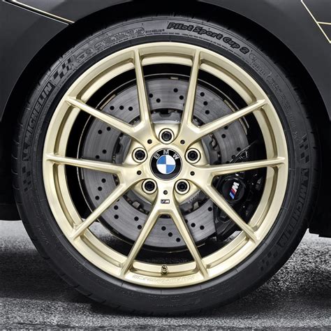ShopBMWUSA.com | BMW M Performance Frozen Gold Style 763M Complete Wheel & Tire Set