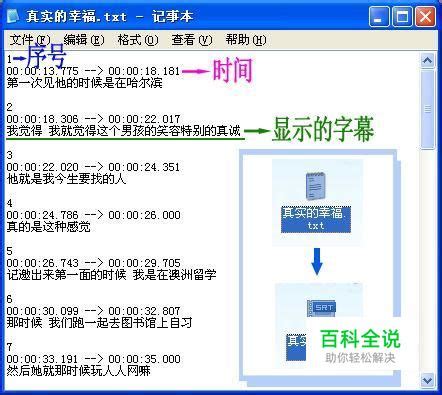 srt文件是什么？srt文件怎么用 【百科全说】