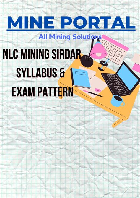 NLC MINING SIRDAR SYLLABUS & EXAM PATTERN | Mine Portal - India's No.1 ...