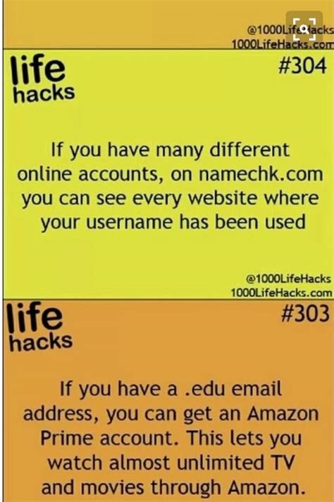 Life Hacking Tips 的图像结果