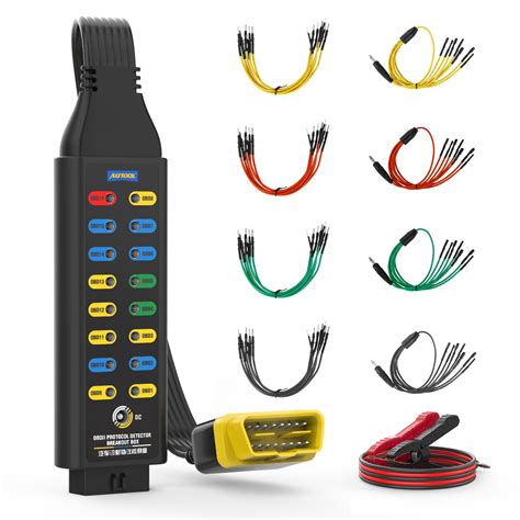 Buy AUTOOLOBD2 Breakout Box OBDII Protocol Detector for Monitoring ...