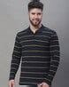 Buy Navy Tshirts for Men by VENITIAN- FOR BIDDEN CLOTHING Online | Ajio.com